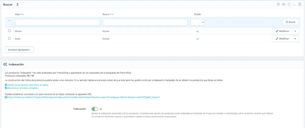 ¿Cómo mejorar el buscador de PrestaShop? (con Motive)