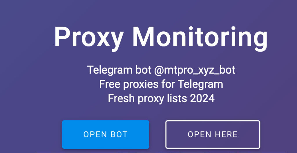 Usar MT Proxy para evitar la censura de Telegram